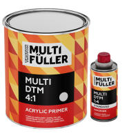 multi fuller multi dtm 4:1 primer grey 4.5L kit 