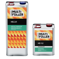 multi fuller hs 2:1 clearcoat kits 7.5L