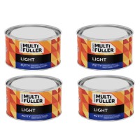 multi fuller light putty 2.5l Box of 4